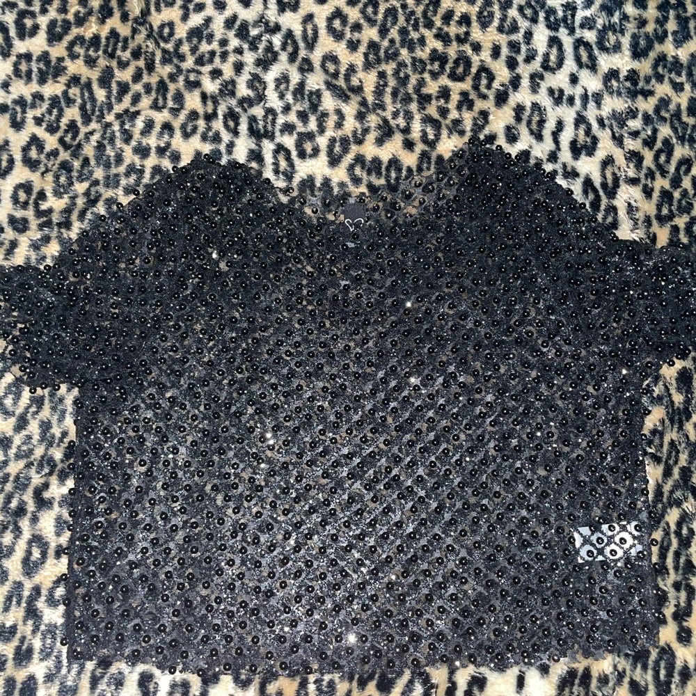 Windsor sparkly black top